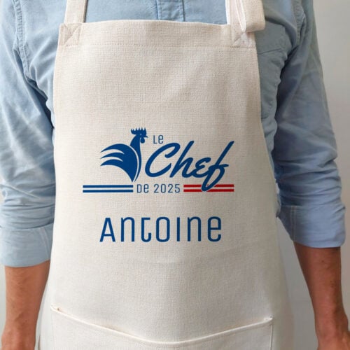 Tablier - Le chef tricolore de 2025