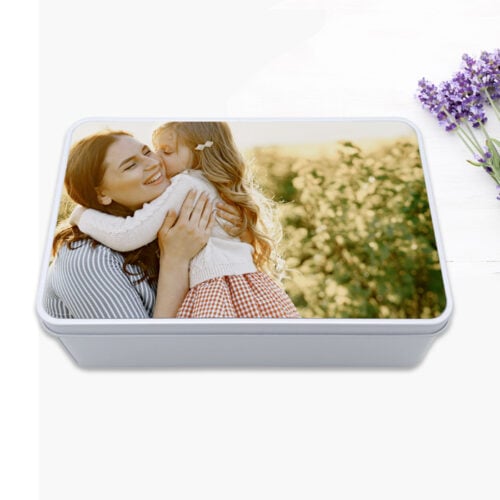 Boîte métal rectangulaire - Votre photo – Image 2