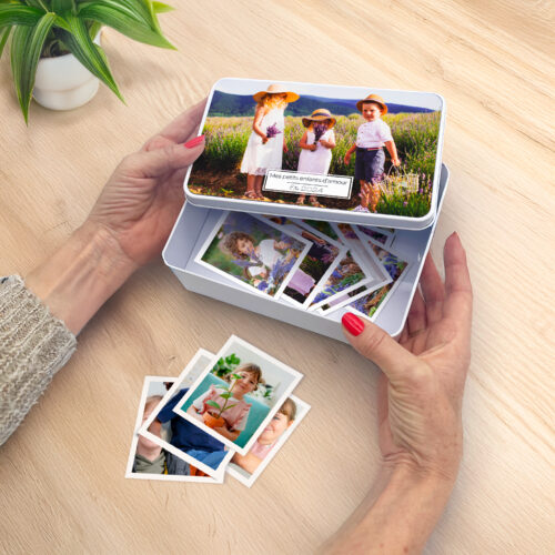 Boîte métal rectangulaire - Souvenirs de vacances – Image 2