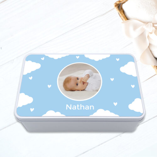 Boîte métal rectangulaire - Les trésors de bébé – Image 2