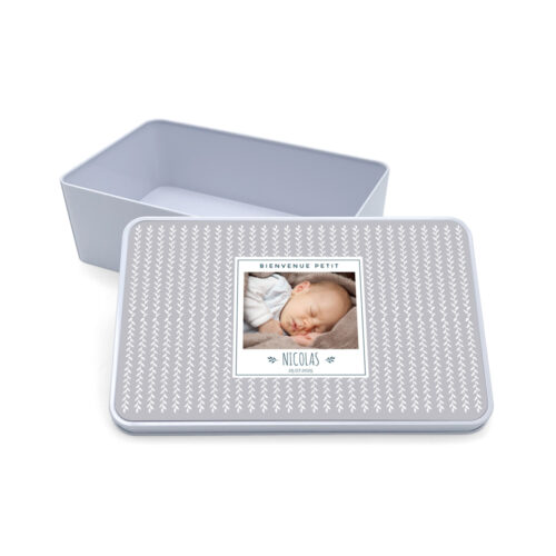 Boîte métal rectangulaire - La boîte de naissance