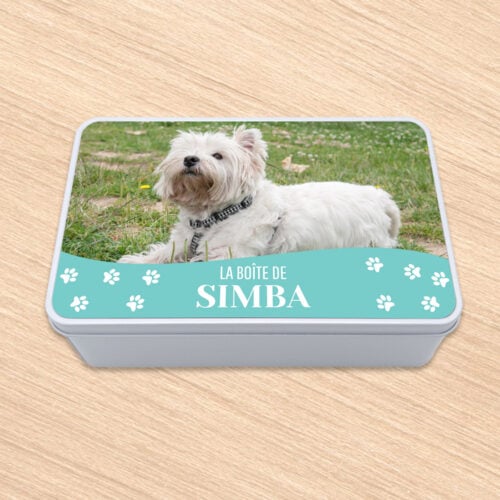 Boîte métal rectangulaire - La boîte de votre animal – Image 2