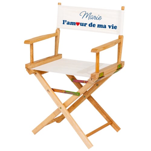 Chaise de réalisateur - L'amour de ma vie