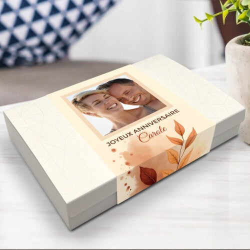 Boîte d'assortiment de 15 rochers personnalisable - Joyeux anniversaire photo – Image 2