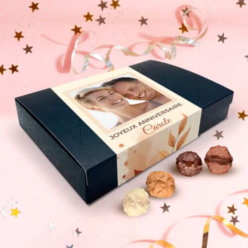 Boîte d'assortiment de 15 rochers personnalisable - Joyeux anniversaire photo – Image 2