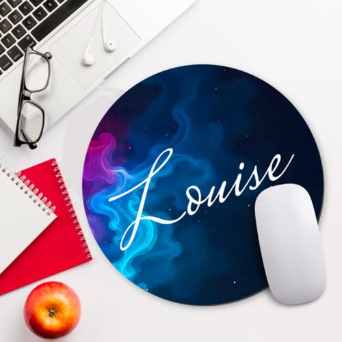 Tapis de souris - Prénom <br> <strong>  ⌀ 20 cm </strong> – Image 2
