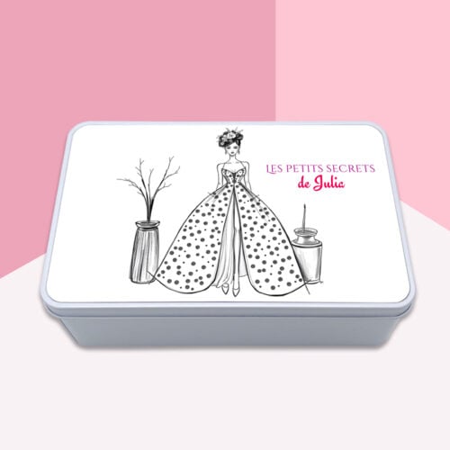Boîte métal rectangulaire - Les petits secrets – Image 2
