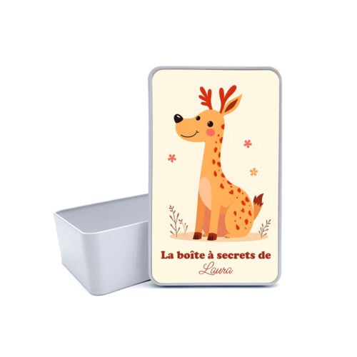 Boîte métal rectangulaire - La boîte à secrets vertical