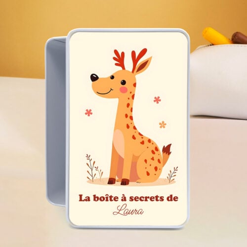 Boîte métal rectangulaire - La boîte à secrets vertical – Image 2
