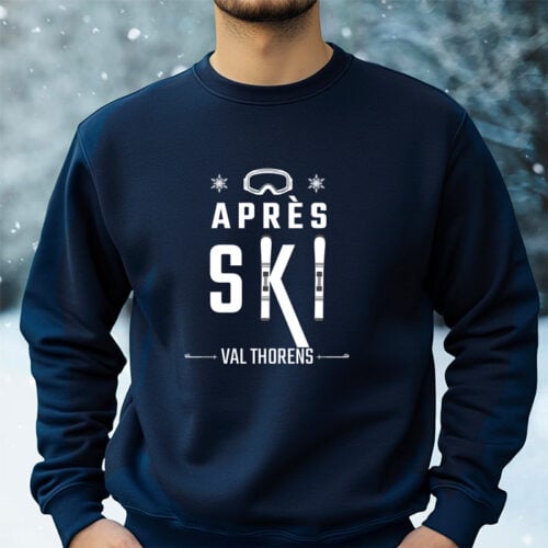 Sweat bleu - Après ski – Image 2