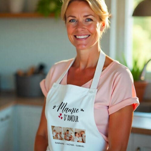 Tablier - Mamie d'amour avec photos – Image 2