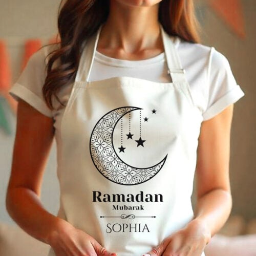 Tablier - Ramadan Mubarak avec prénom – Image 2