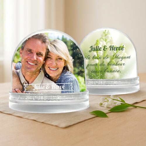 Boule muguet personnalisable 2 faces - Du bonheur toute l'année – Image 2