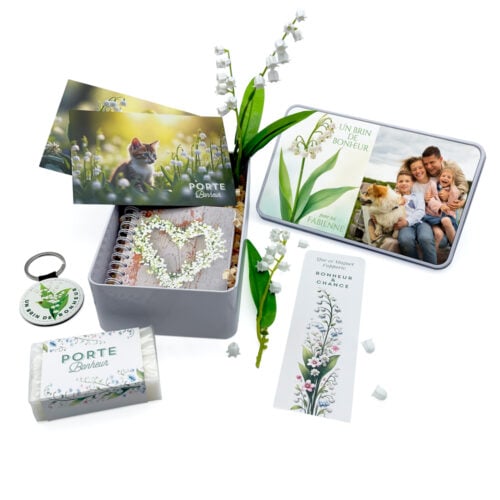 Boîte Muguet rectangulaire - Un brin de bonheur – Image 2