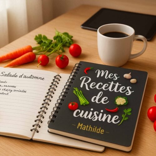 Carnet papier - Mes recettes de cuisine – Image 2
