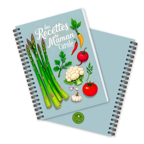 Carnet papier - Les bonnes recettes de Maman