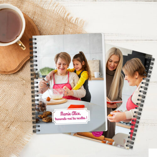 Carnet papier - Mamie, transmets-moi tes recettes ! – Image 3