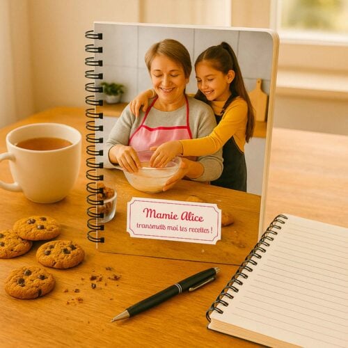 Carnet papier - Mamie, transmets-moi tes recettes ! – Image 2