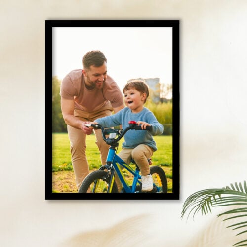 Affiche personnalisée avec cadre - Votre photo<br> <strong>30 x 40 cm</strong> – Image 2