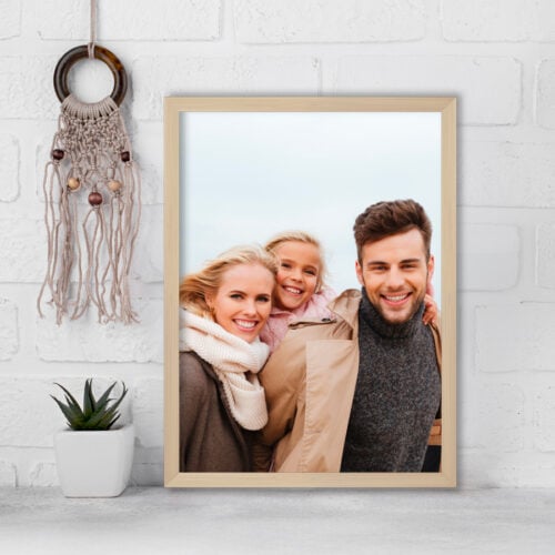 Affiche personnalisée avec cadre - Votre photo<br> <strong>30 x 40 cm</strong> – Image 3