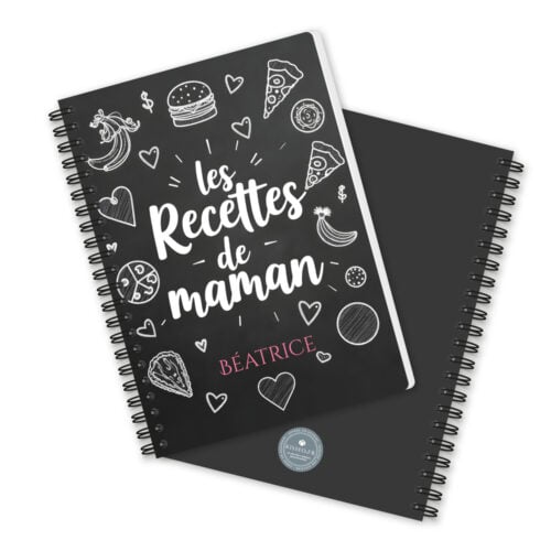 Carnet papier - Recettes de Maman