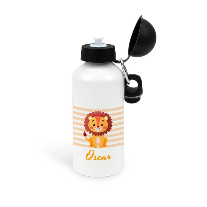 Gourde personnalisée - Petit lion <br> <strong>  600 ml </strong>