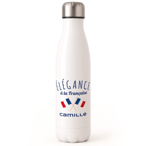Bouteille isotherme - Elégance à la française <br> <strong>  500 ml </strong>