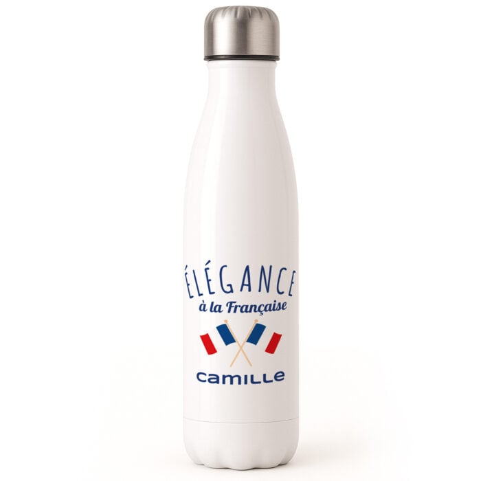 Bouteille isotherme - Elégance à la française <br> <strong>  500 ml </strong>