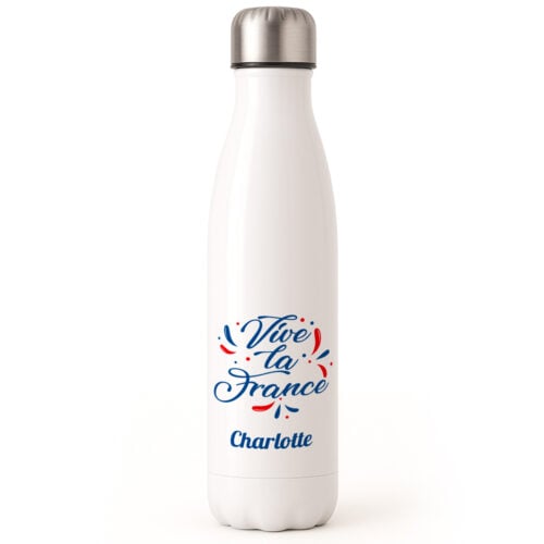 Bouteille isotherme - Vive la France <br> <strong>  500 ml </strong>