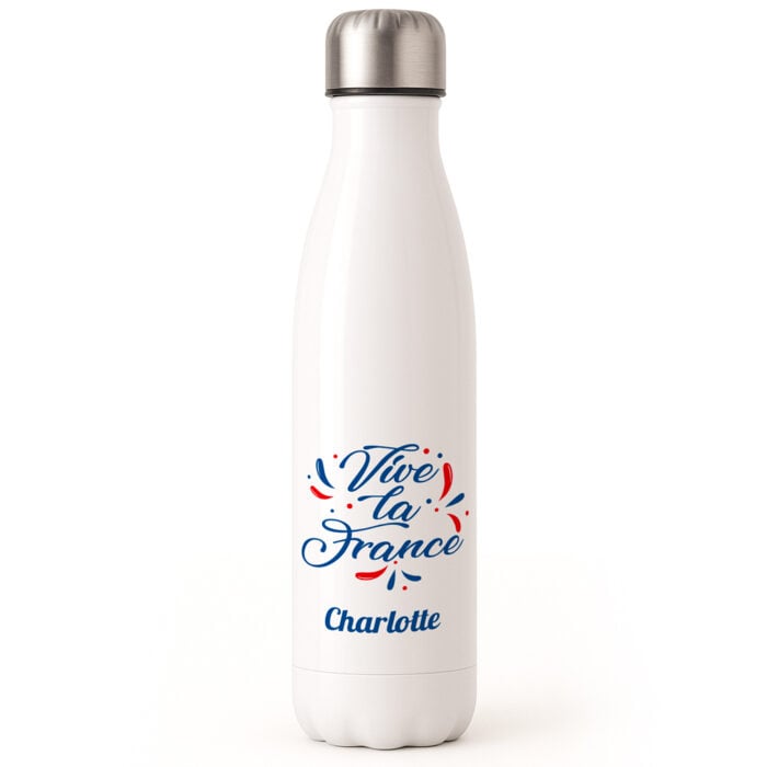 Bouteille isotherme - Vive la France <br> <strong>  500 ml </strong>