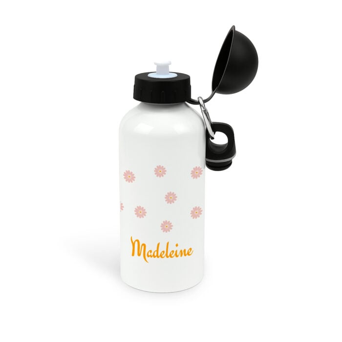 Gourde personnalisée - Petite fleur <br> <strong>  600 ml </strong>