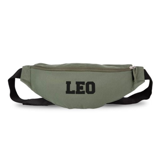 Sac banane kaki – Initiales