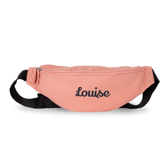 Sac banane rose – Prénom