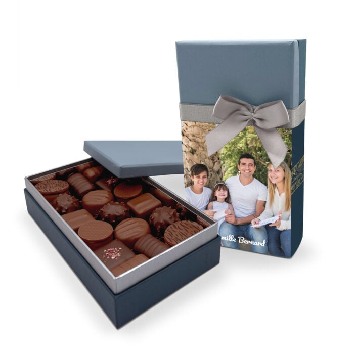 Boite de chocolats personnalisée - Photo