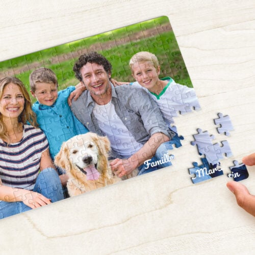 Puzzle A3 personnalisé - Photo de famille<br> <strong>252 pièces</strong> – Image 2
