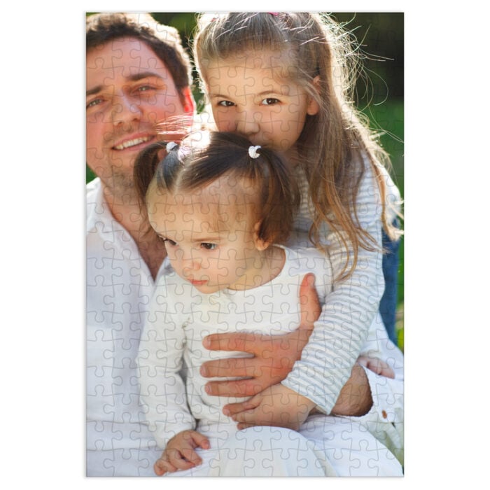 Puzzle A3 personnalisé - Photo verticale<br> <strong>252 pièces</strong>