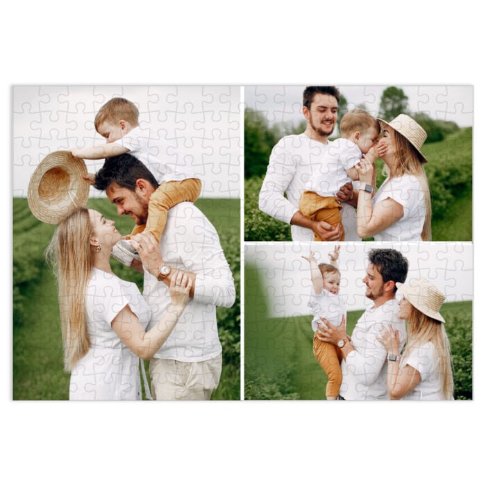 Puzzle A3 personnalisé - Multiphotos<br> <strong>252 pièces</strong>