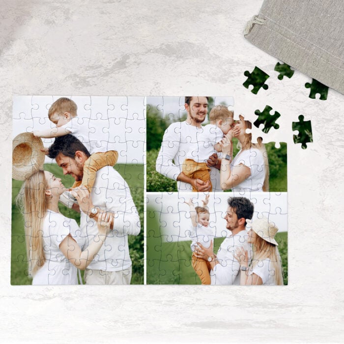 Alternative view of Puzzle A3 personnalisé - Multiphotos<br> <strong>252 pièces</strong>