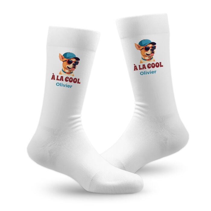Chaussettes personnalisées – A la cool