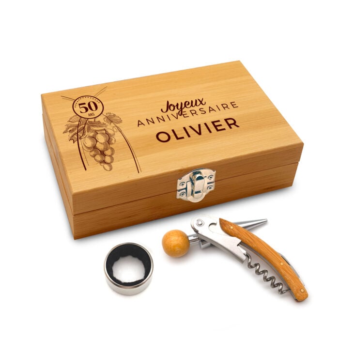 Coffret sommelier - Joyeux anniversaire
