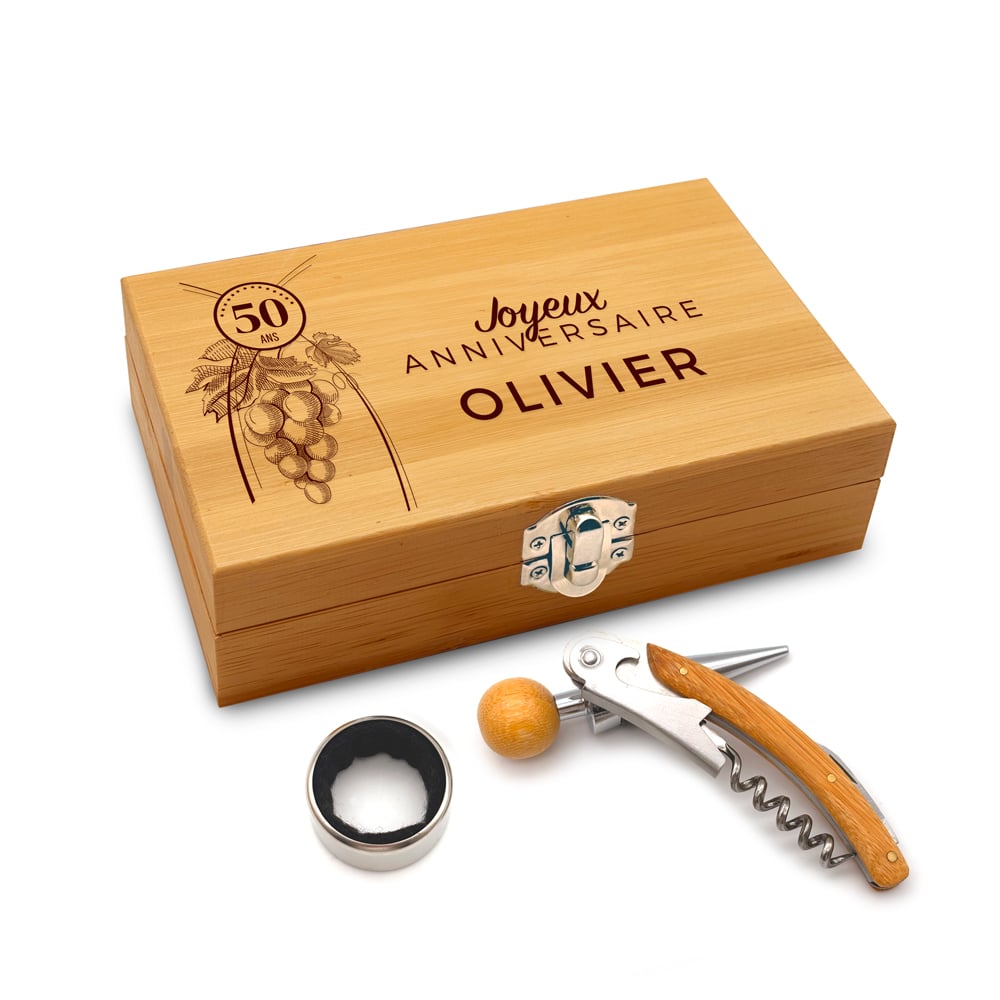 Coffret sommelier - Joyeux anniversaire