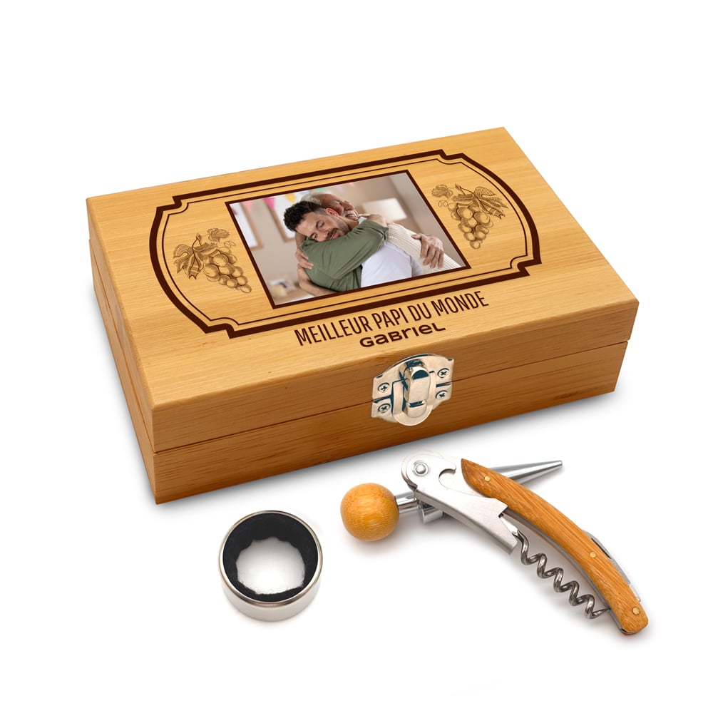 Coffret sommelier - Meilleur Papi du monde