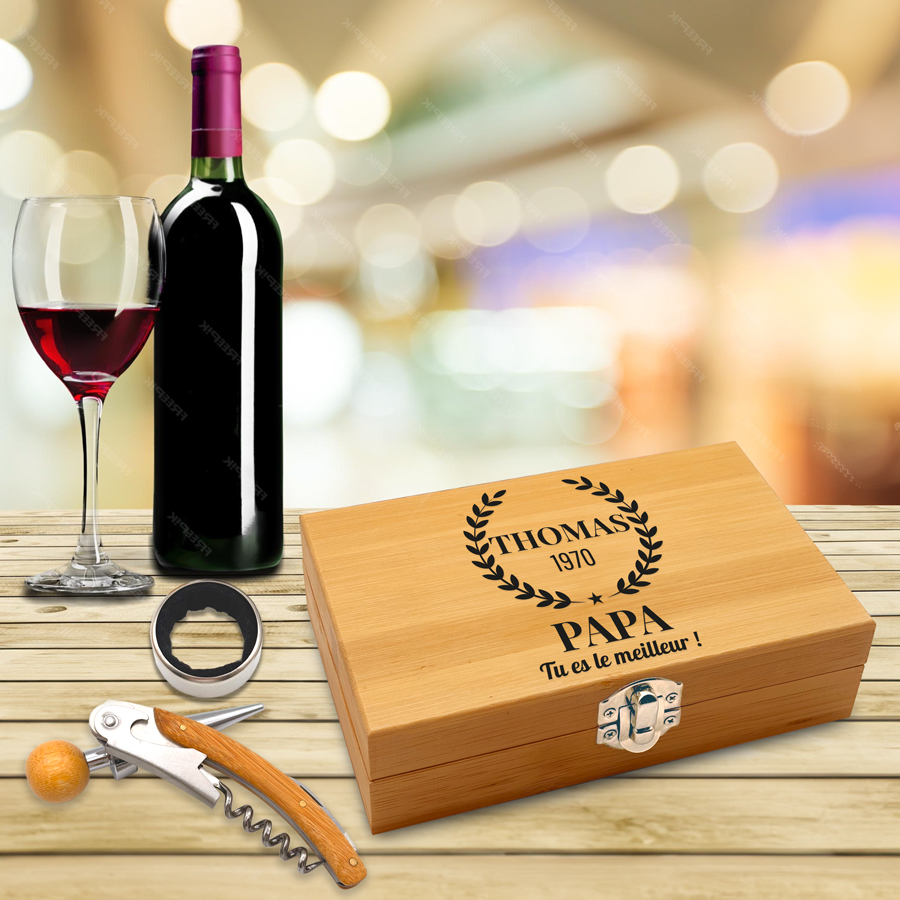 Coffret sommelier - Papa tu es le meilleur ! – Image 2