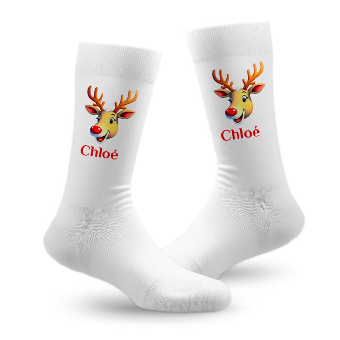 Chaussettes personnalisées – Renne