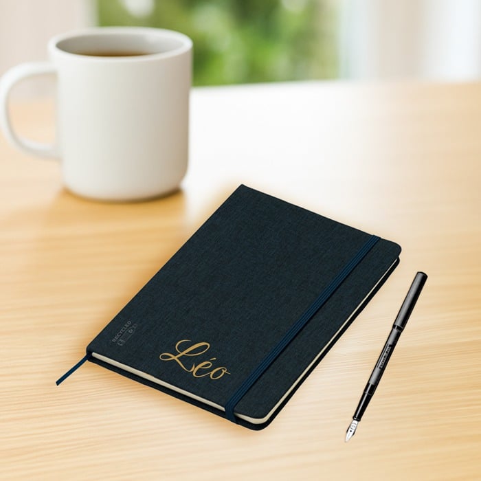 Alternative view of Carnet de notes personnalisé – Prénom
