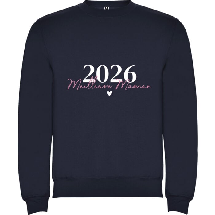 Sweat bleu - Meilleure Maman