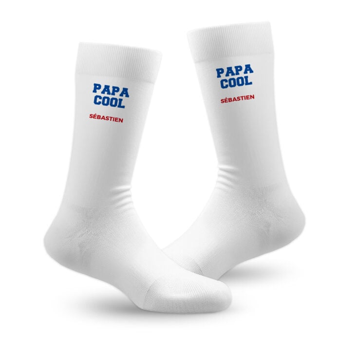 Chaussettes personnalisées – Papa cool