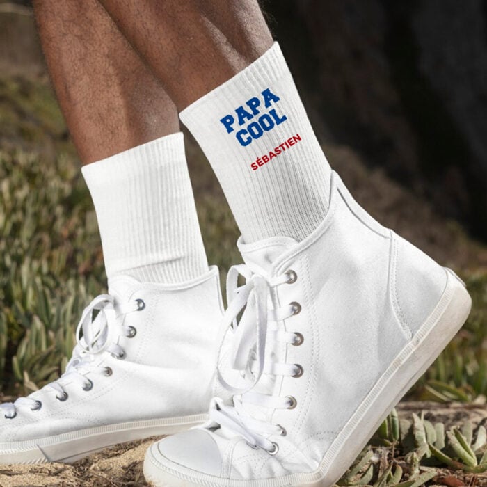 Alternative view of Chaussettes personnalisées – Papa cool