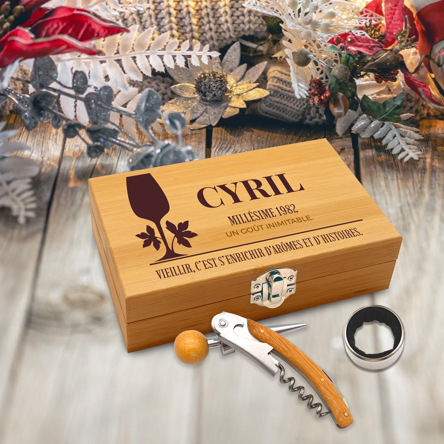 Coffret sommelier - Millésime année de naissance – Image 2