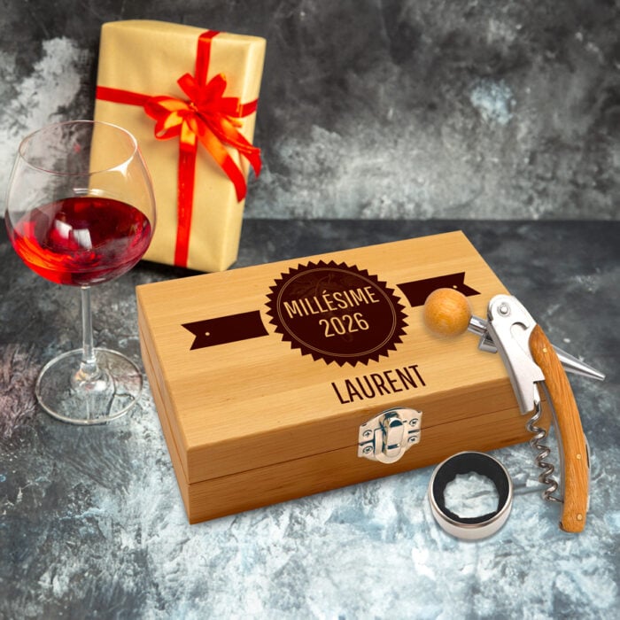 Alternative view of Coffret sommelier - Millésime 2026